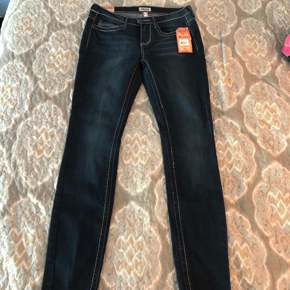 Mudd Dark Stretch Skinny Jeans - Picture 2 of 3